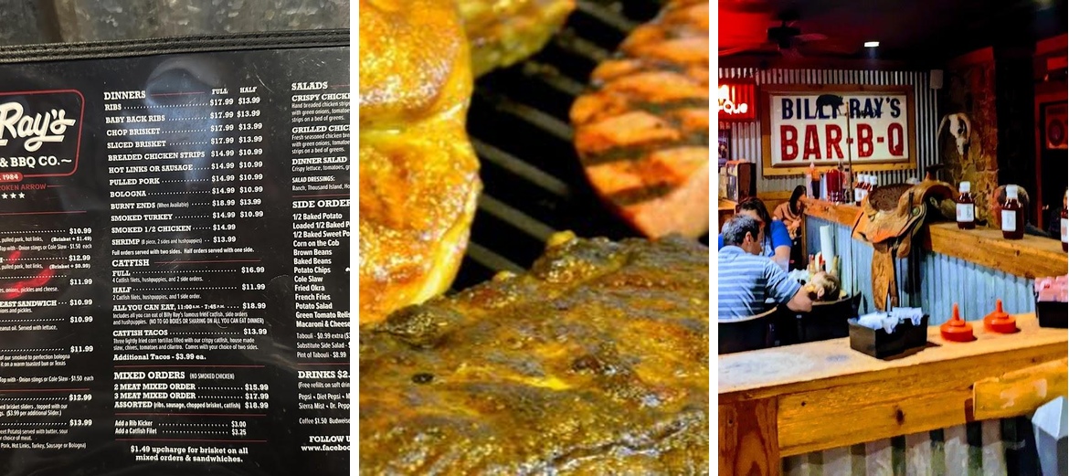 Billy Ray's Catfish & BBQ - Broken Arrow Menu